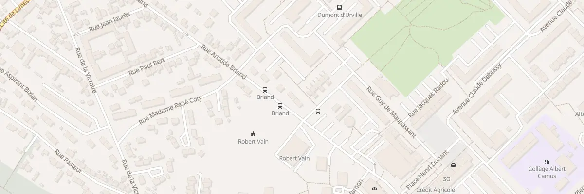 Plan du 49 Rue Aristide Briand à Dieppe