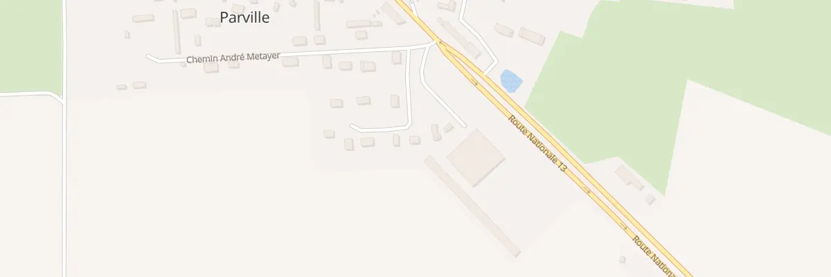 Plan du 8 Che de la Porte à Parville