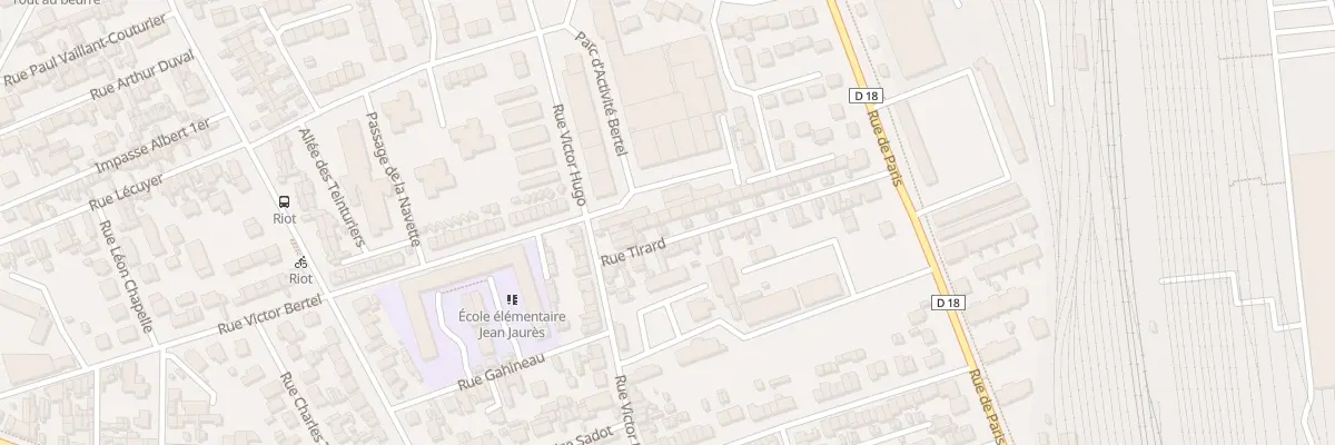 Plan du 32 Rue Tirard à Sotteville-lès-Rouen