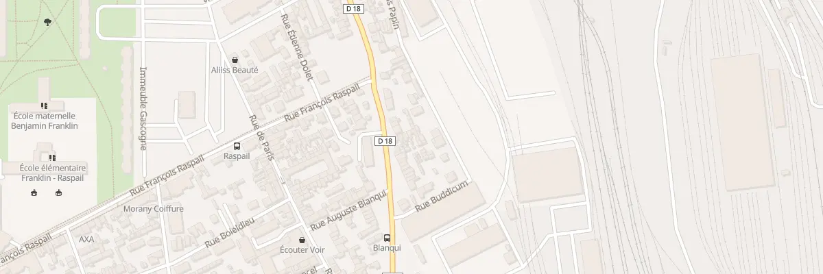 Plan du 223 Rue Pierre Corneille à Sotteville-lès-Rouen