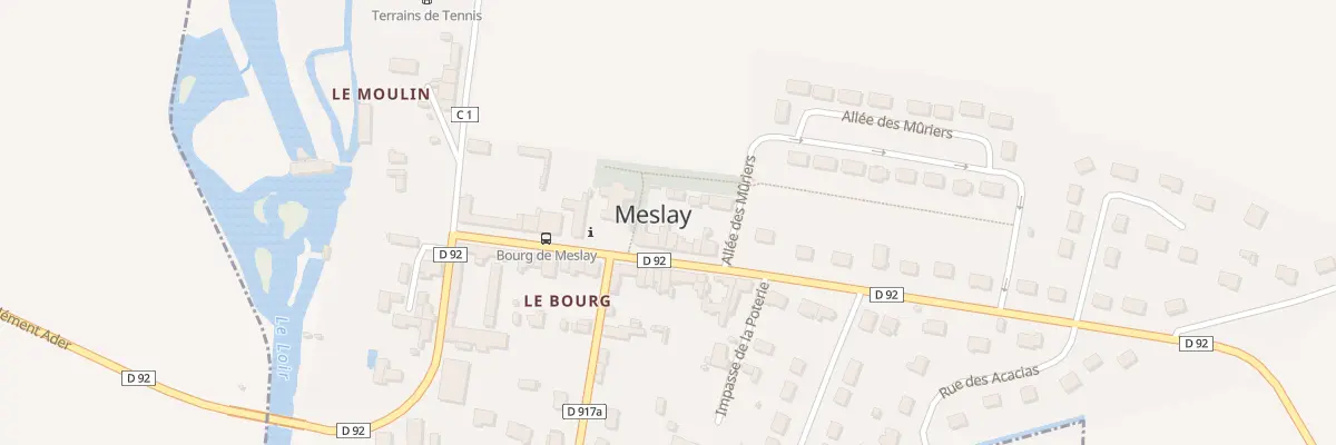 Plan du 11 Rue de la Manufacture à Meslay