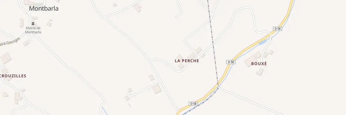 Plan du 5010A La Perche à Montbarla