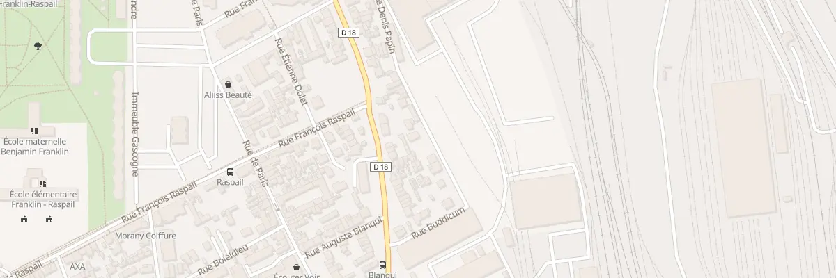 Plan du 60 Rue Denis Papin à Sotteville-lès-Rouen