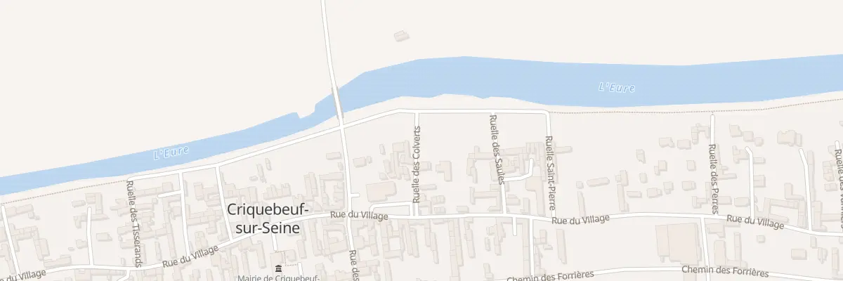 Plan du 36 Rle des Colverts à Criquebeuf-sur-Seine