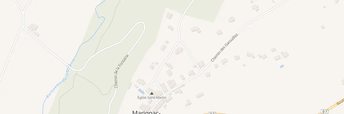 Plan du 76 Che de la Forge à Marignac-Lasclares