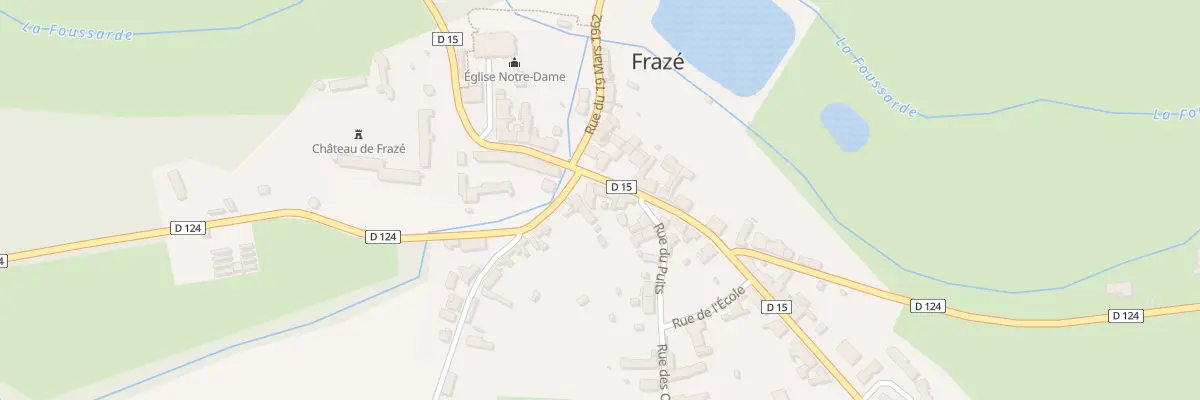 Plan du 5 Rue du Huit Mai 1945 à Frazé