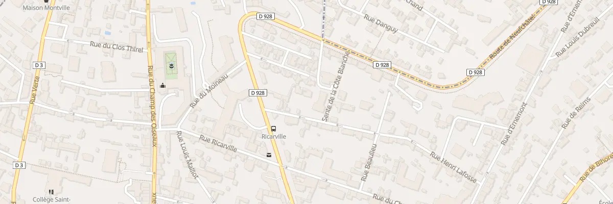 Plan du 26 Rue Henri Lafosse à Rouen