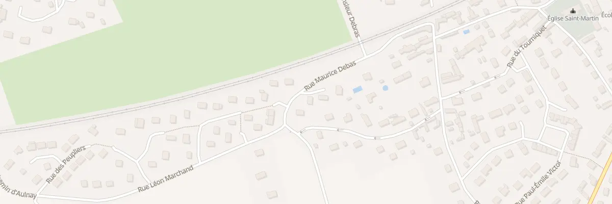 Plan du 3 Rue Maurice Debas à Arnières-sur-Iton