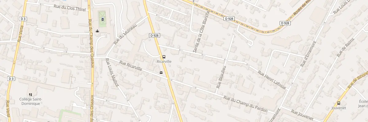 Plan du 35 Rue Henri Lafosse à Rouen