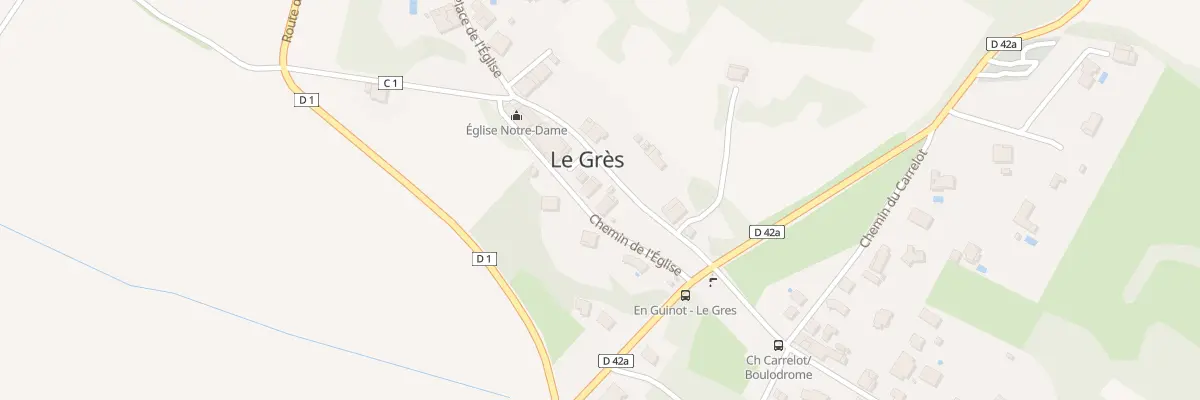 Plan du 32B Le Village au Grès