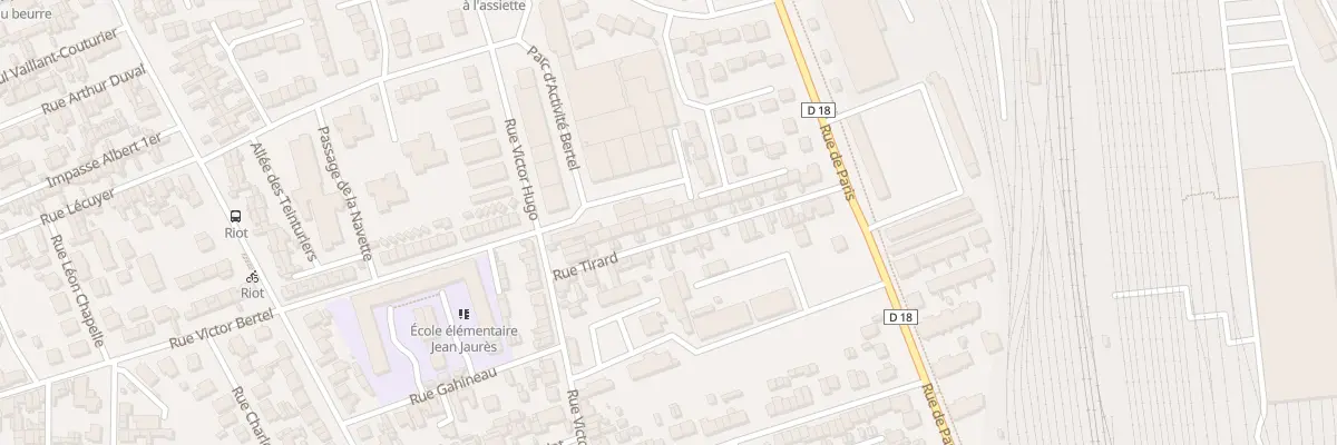 Plan du 24 Rue Tirard à Sotteville-lès-Rouen