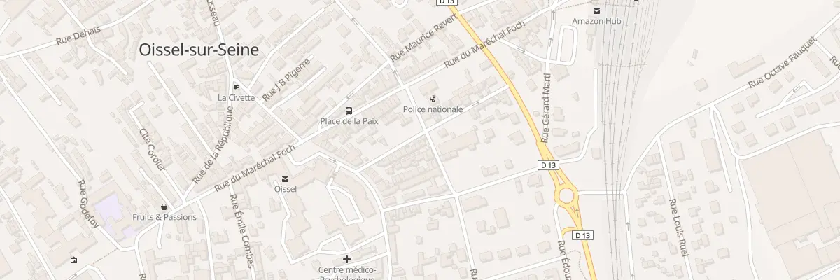 Plan du 4 Rue Blanqui à Oissel-sur-Seine
