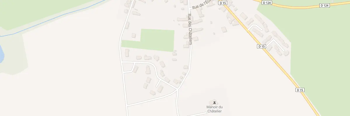 Plan du 13 Rue des Chateliers à Frazé