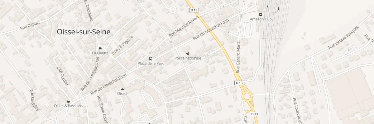 Plan du 7 Rue Blanqui à Oissel-sur-Seine