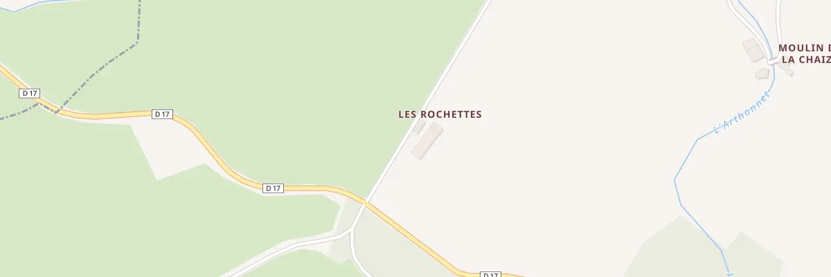 Plan du 5085 Les Rochettes à Saint-Martin-le-Vieux