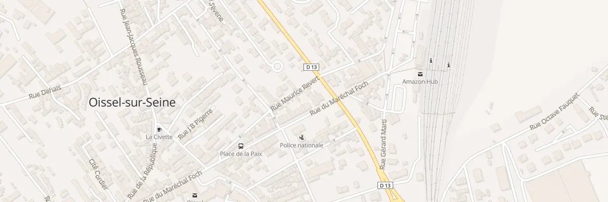 Plan du 49 Rue du Mal Foch à Oissel-sur-Seine