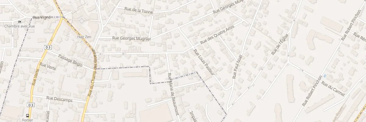 Plan du 214 Rue des Quatre Amis à Bois-Guillaume