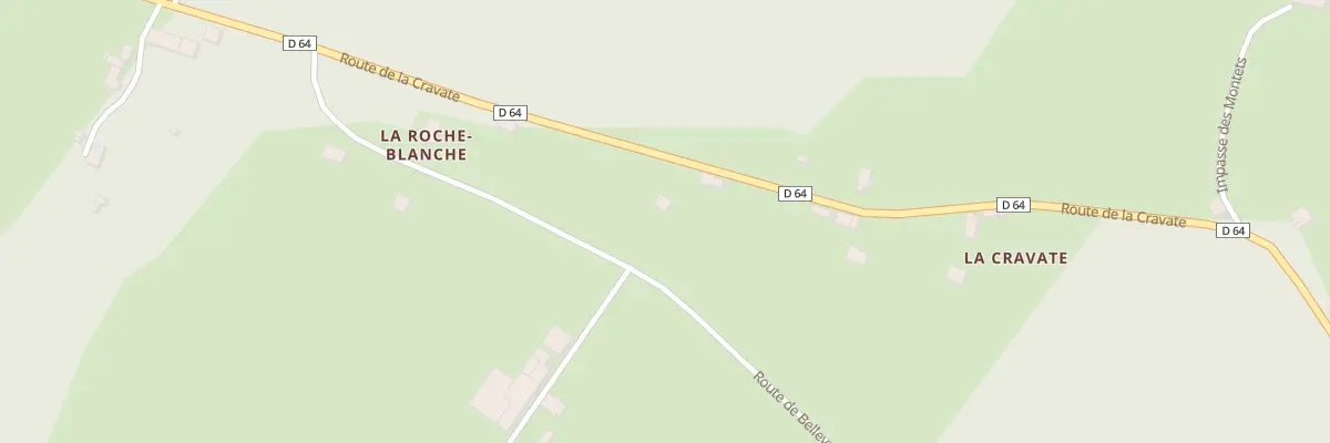 Plan du 27 Rte de la Cravate à Ladignac-le-Long