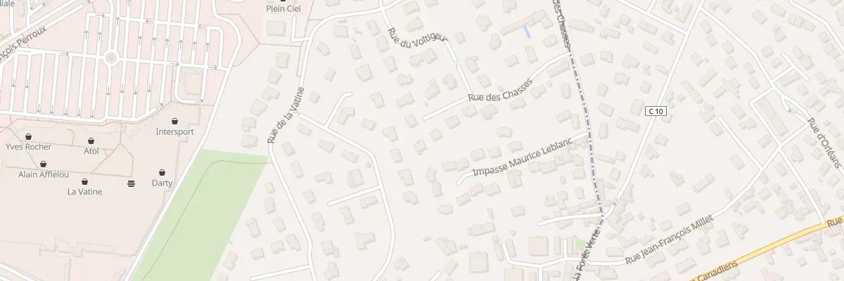 Plan du 43 Rue des Chasses à Mont-Saint-Aignan