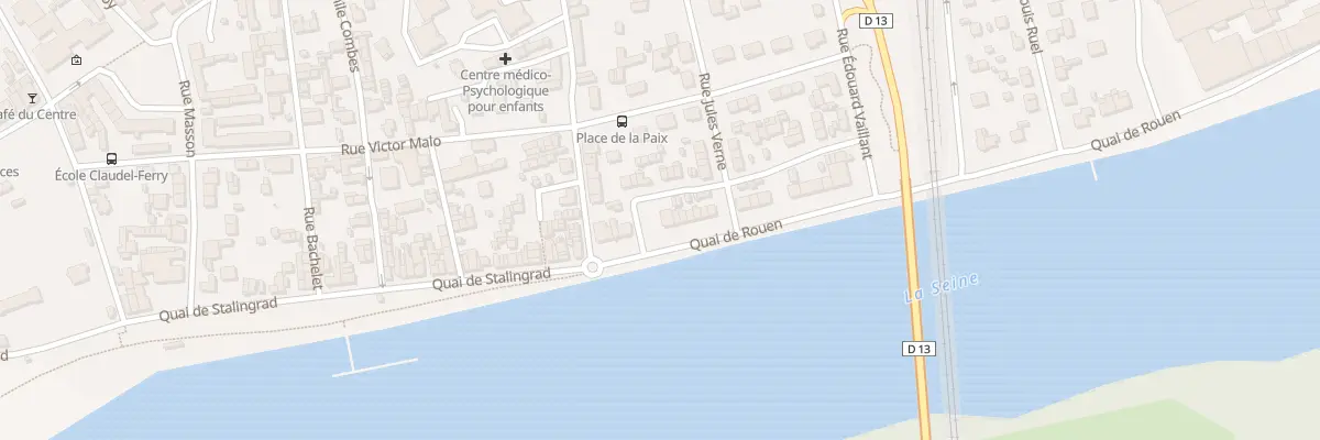 Plan du 7 Quai de Rouen à Oissel-sur-Seine
