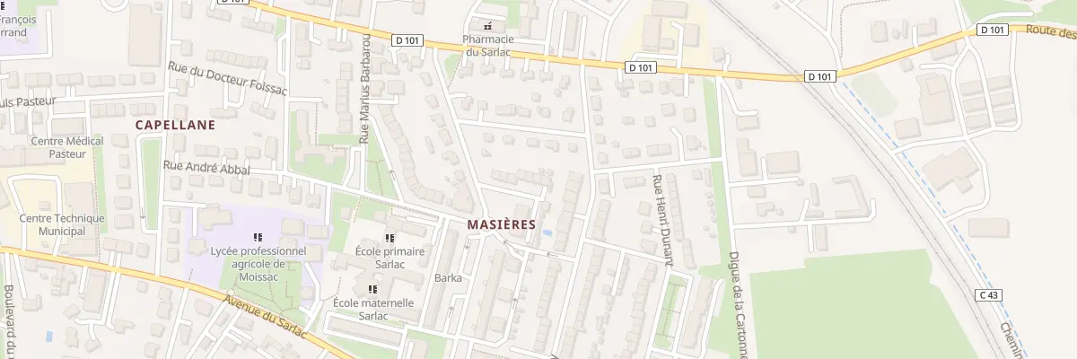 Plan du 11 Imp du Docteur Rouanet à Moissac
