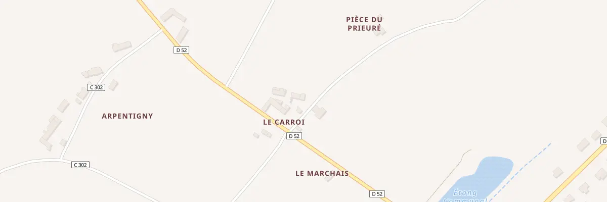 Plan du 4 Le Carroi au Liège