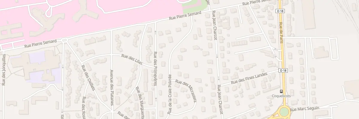 Plan du 7 Rue de la Craie Poivrée à Saint-Étienne-du-Rouvray