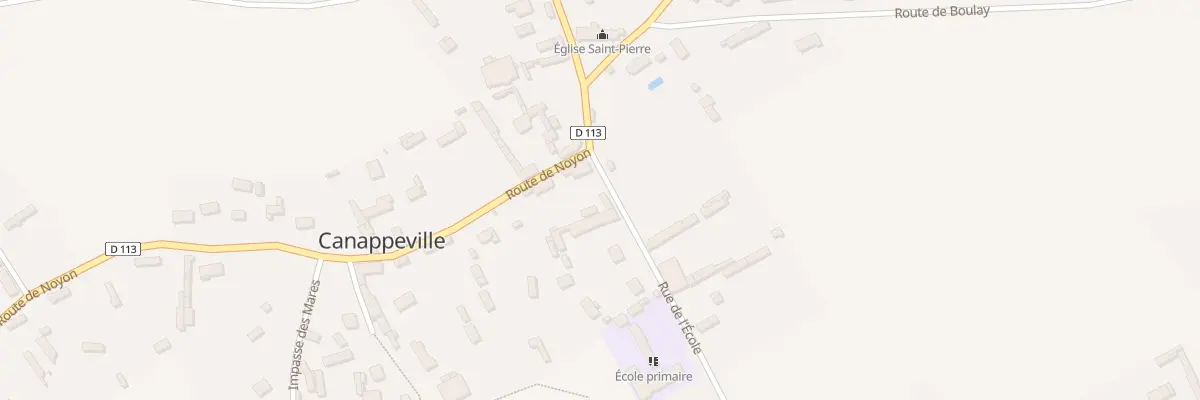 Plan du 30 Rue de l’Ecole à Canappeville