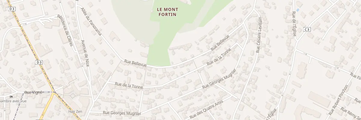 Plan du 180 Rue Bellevue à Bois-Guillaume