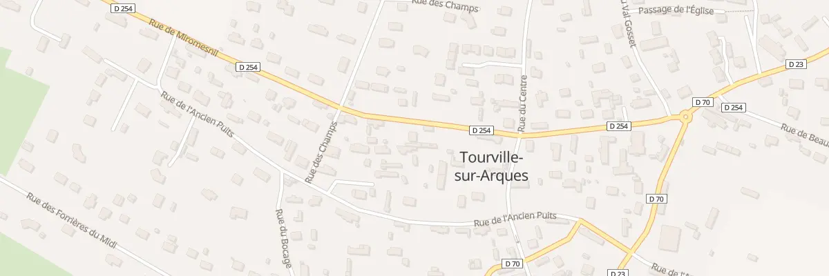 Plan du 23 Rue de Miromesnil à Tourville-sur-Arques