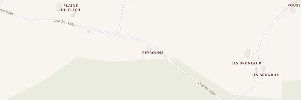 Plan du 5091 Peyroune à Comberouger