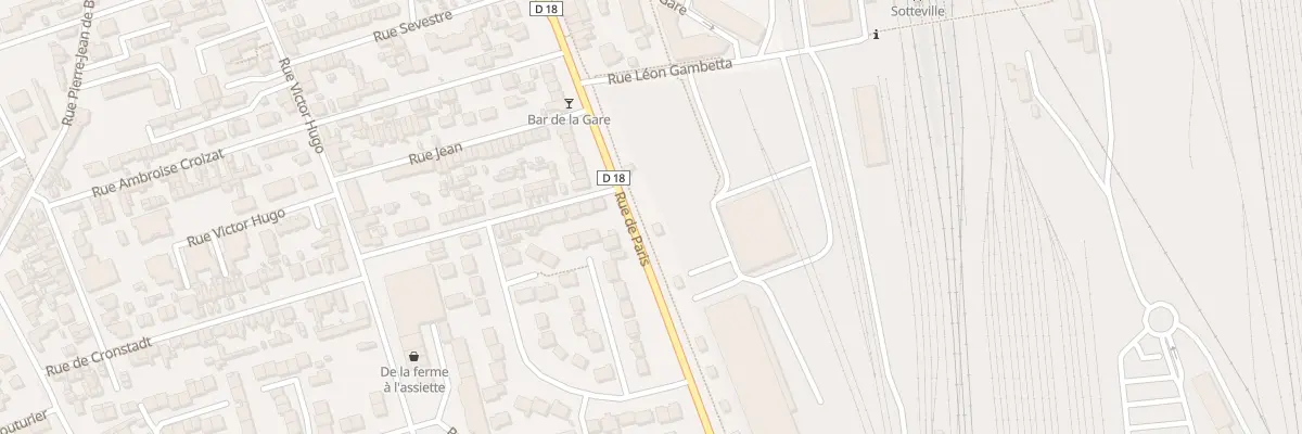 Plan du 473 Rue de Paris à Sotteville-lès-Rouen