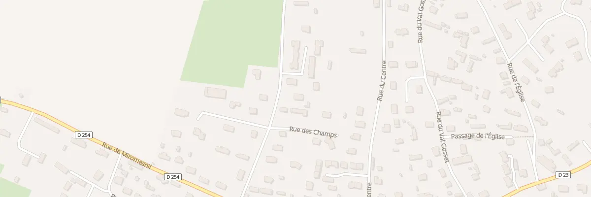 Plan du 20 Rue des Champs à Tourville-sur-Arques