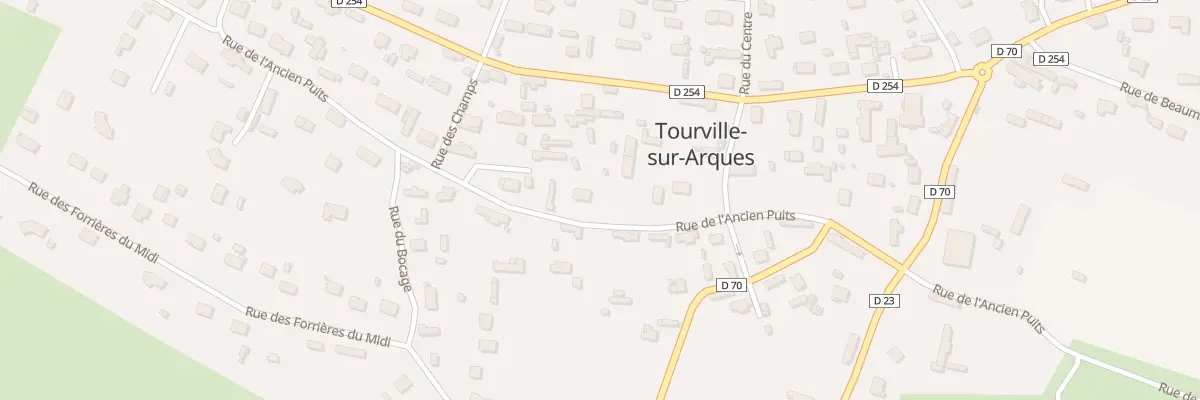 Plan du 14 Rue de l’Ancien Puits à Tourville-sur-Arques