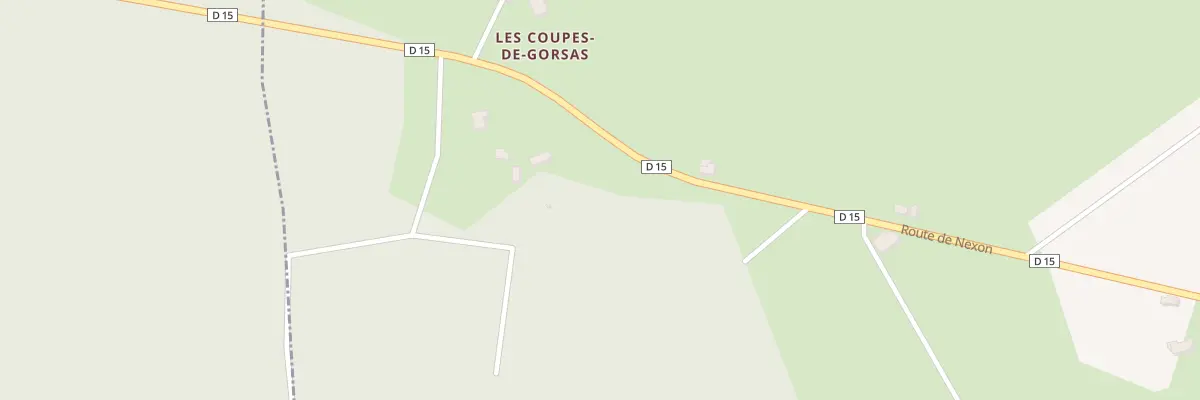 Plan du 27 Rte de Nexon à Rilhac-Lastours