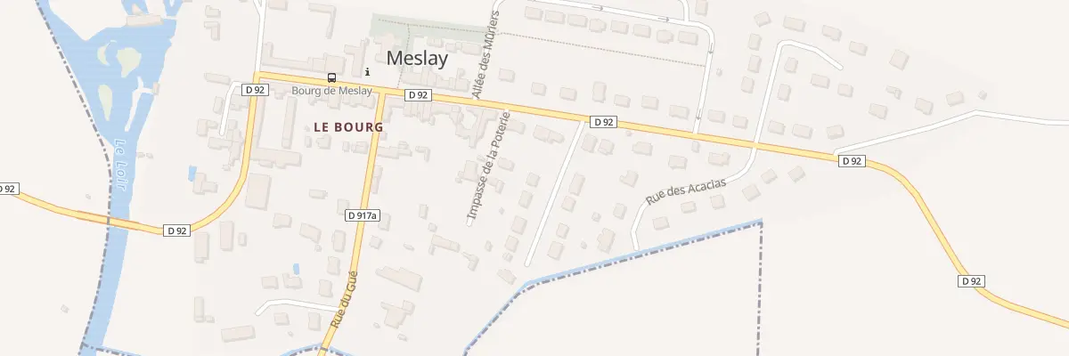 Plan du 4 Imp de l’Orme aux Chats à Meslay