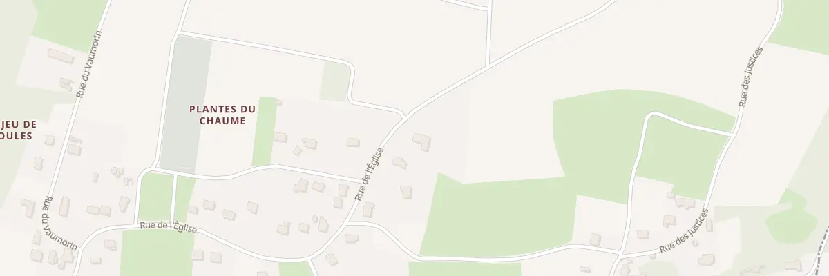 Plan du 44 Rue de l’Eglise à Chisseaux