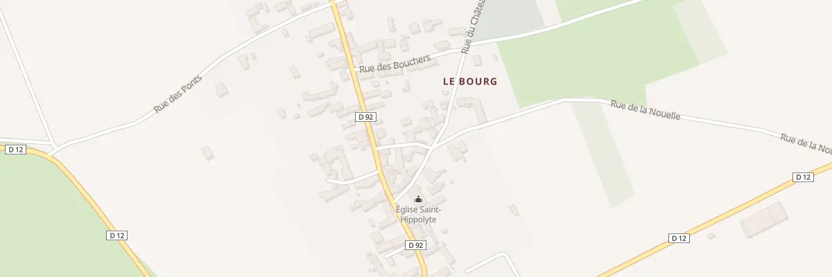 Plan du 7 Rue du Château à Saint-Hippolyte