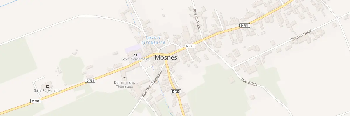 Plan du 13 Pl de l’Eglise à Mosnes
