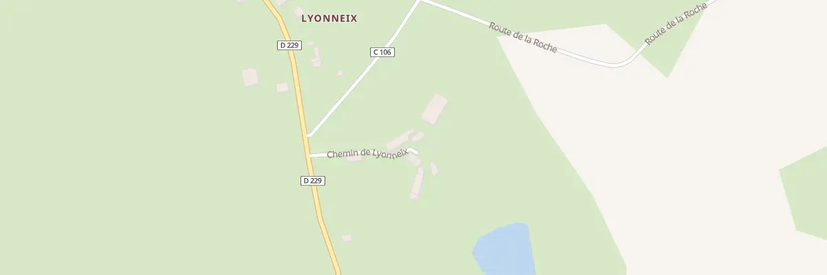 Plan du 7 Che de Lyonneix à Ladignac-le-Long