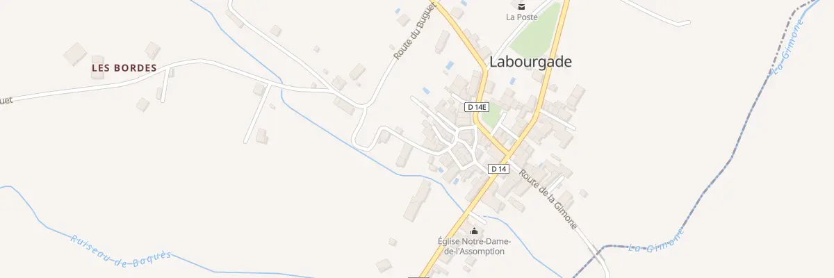Plan du 5036 Village à Labourgade