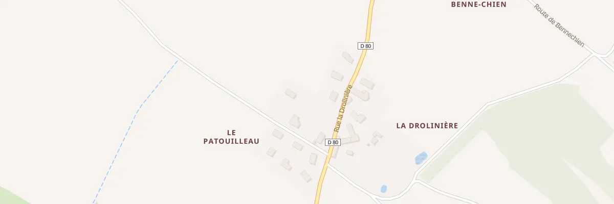 Plan du 6 Rue du Patouilleau à Chisseaux