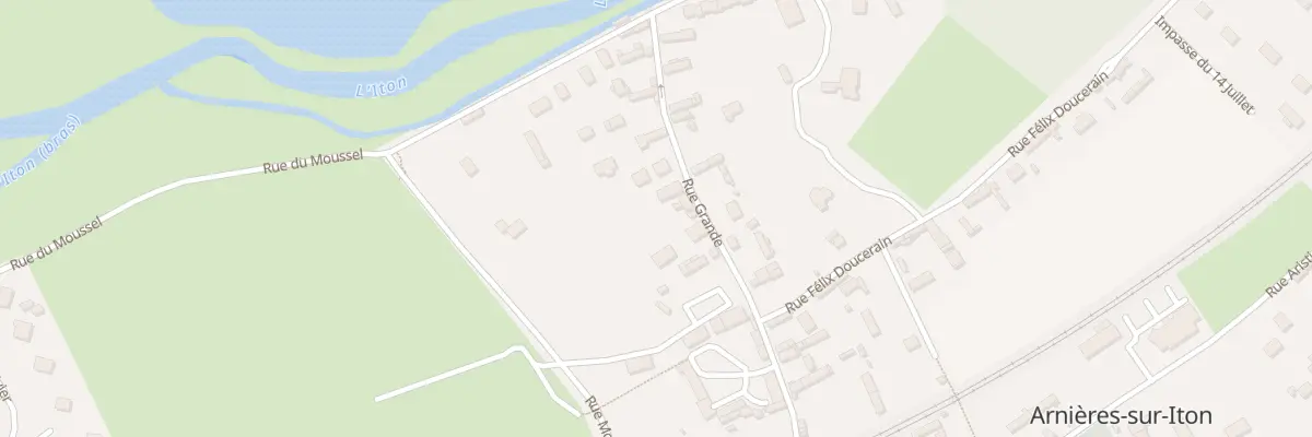 Plan du 10 Rue Grande à Arnières-sur-Iton
