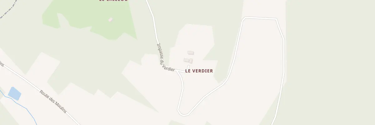 Plan du 71 Le Verdier à Fanlac