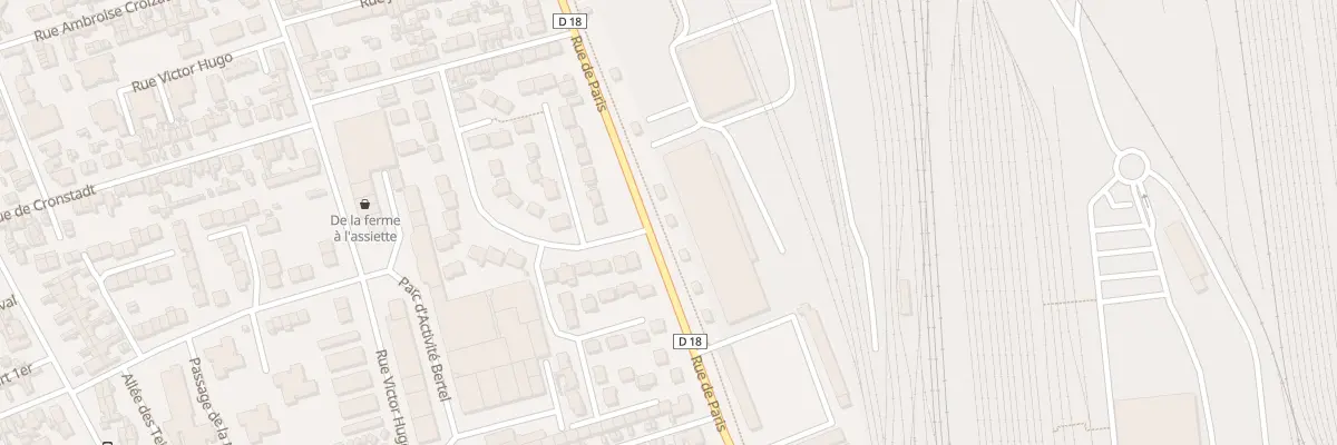Plan du 481 Rue de Paris à Sotteville-lès-Rouen
