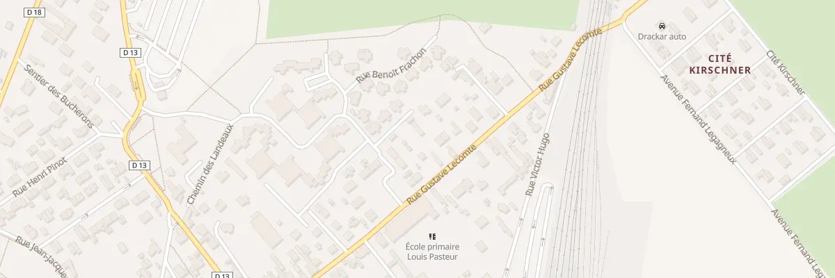 Plan du 103 Rue Gustave Lecomte à Oissel-sur-Seine