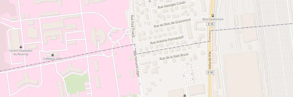 Plan du 4 Rue Antoine Parmentier à Sotteville-lès-Rouen