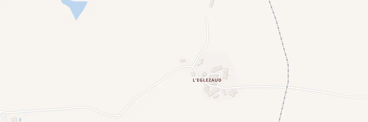 Plan du 5034 Les Bouiges des Landes à La Bazeuge