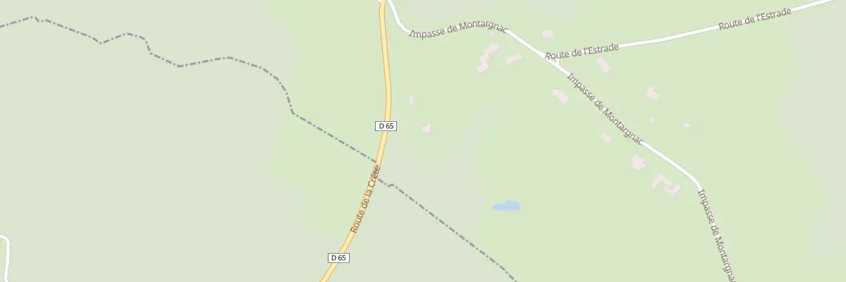 Plan du 5315 Rte de la Vézère à Sergeac