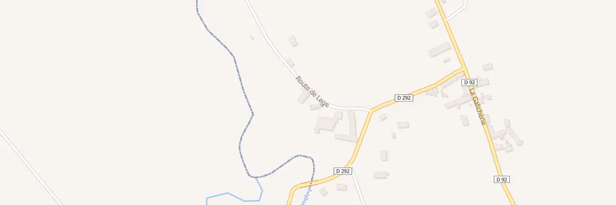 Plan du 366 Rte de Lege à Saint-Hippolyte